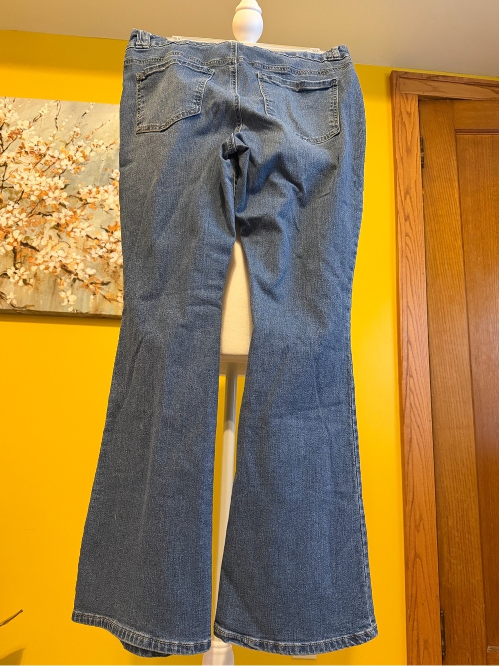 d. jeans Classic Blue Flare Wide-Leg Jeans - Picture 2 of 4